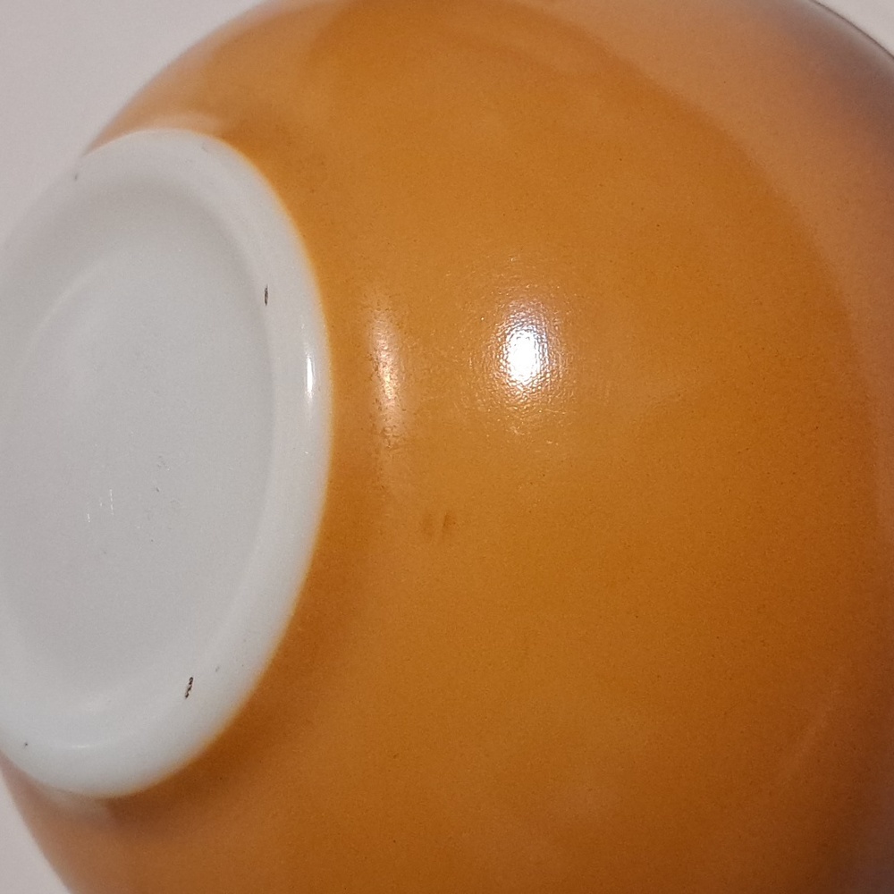 Pyrex Vintage 442 Old Orchard 1 1/2 Quart Mixing Serving Bowl No Decal - Picture 6 of 13